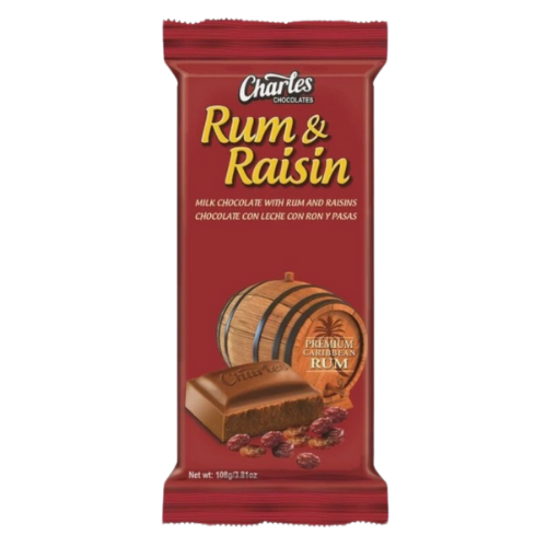 Charles Chocolate Rum Raisin ( ( 3 Packs )