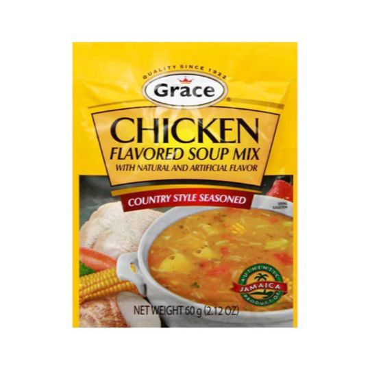 Grace Flavored Soup Mix ( Chicken, Fish Tea , Cock , Pumpkin )