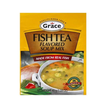 Grace Flavored Soup Mix ( Chicken, Fish Tea , Cock , Pumpkin )