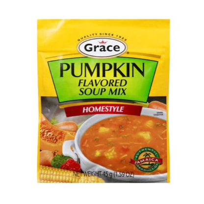 Grace Flavored Soup Mix ( Chicken, Fish Tea , Cock , Pumpkin )