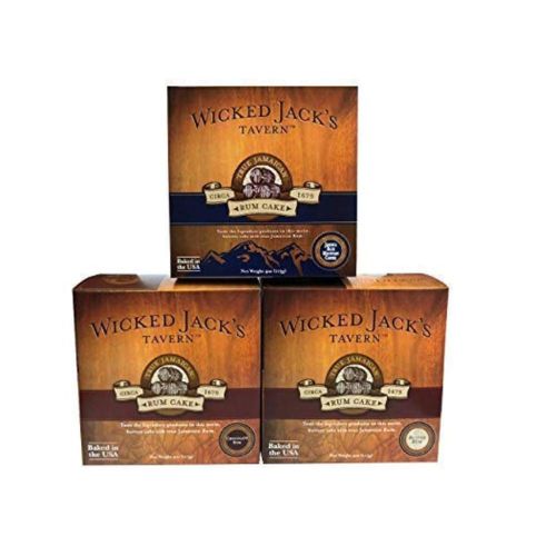 Wicked Jack's Tavern (4oz) Jamaican Rum Cake